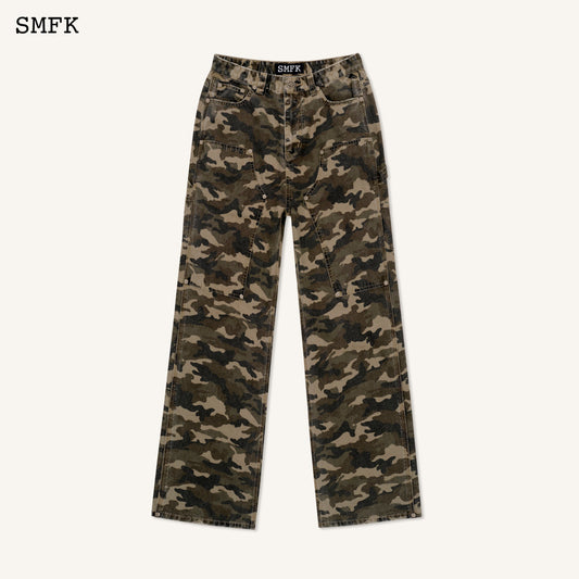 SMFK WildWorld Logging Camouflage Work Wear Pants