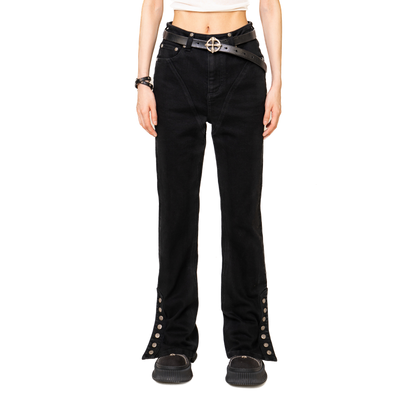 SMFK WildWorld Rider Mermaid Black Jeans