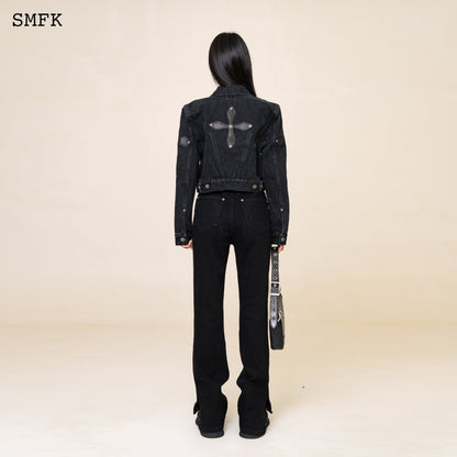 SMFK WildWorld Rider Mermaid Black Jeans