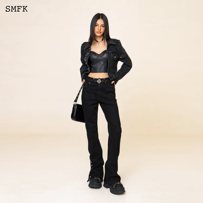 SMFK WildWorld Rider Mermaid Black Jeans