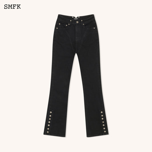 SMFK WildWorld Rider Mermaid Black Jeans