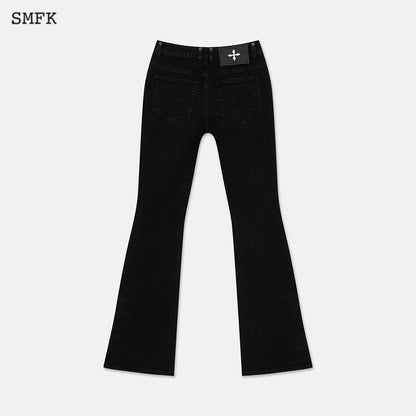 SMFK Mermaid Biker Jeans Black - Fixxshop