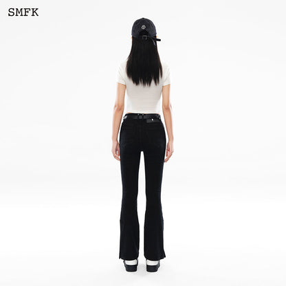 SMFK Mermaid Biker Jeans Black - Fixxshop