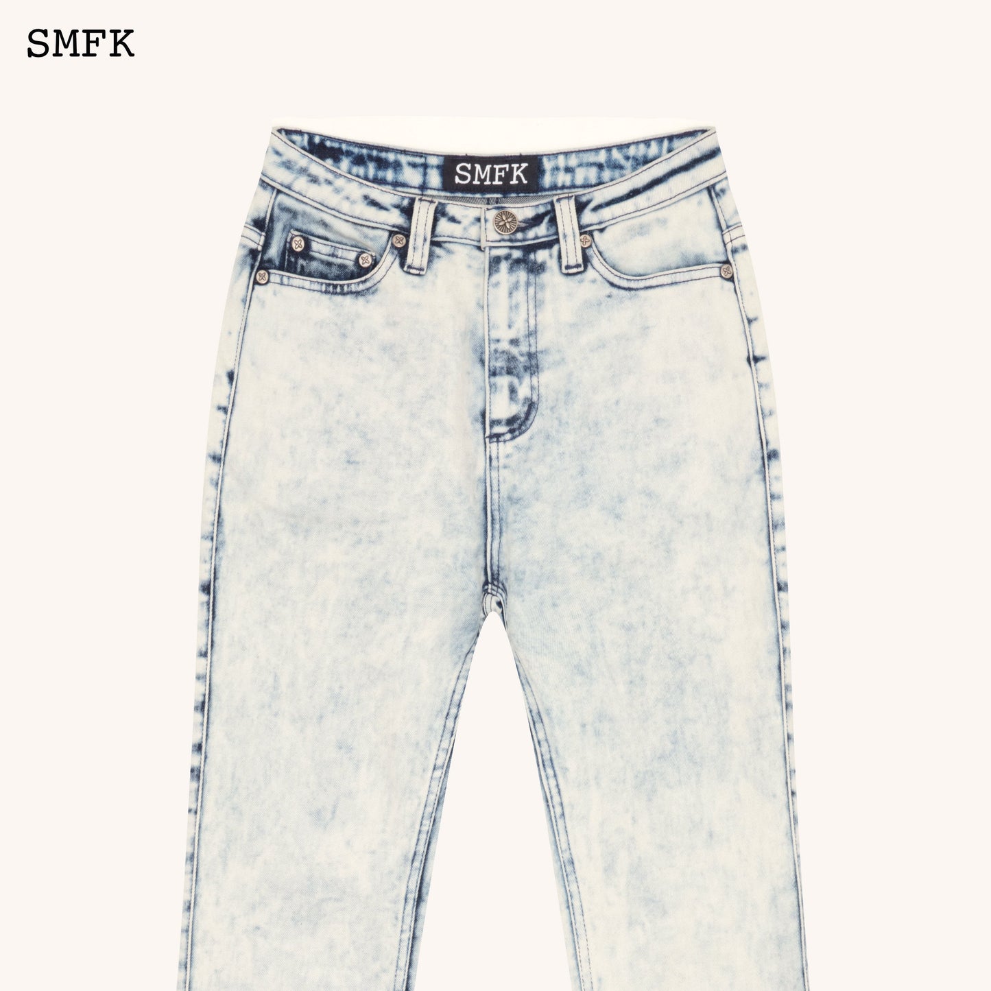 SMFK WildWorld Rock Cream Mermaid Jeans