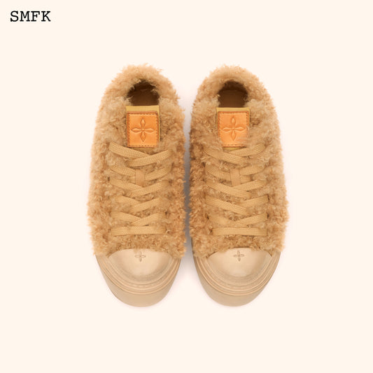 SMFK Super Model Gingerbread Furry Skate Shoes