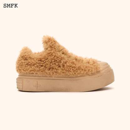 SMFK Super Model Gingerbread Furry Skate Shoes