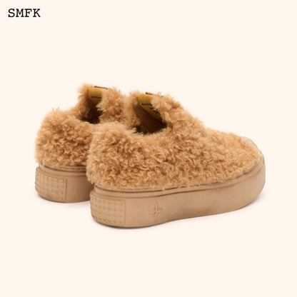 SMFK Super Model Gingerbread Furry Skate Shoes