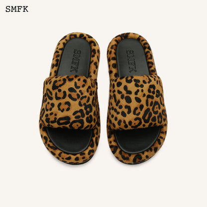 SMFK Compass Leopard Fur Classic Slipper