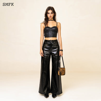 SMFK WildWorld Loose Leather Trousers