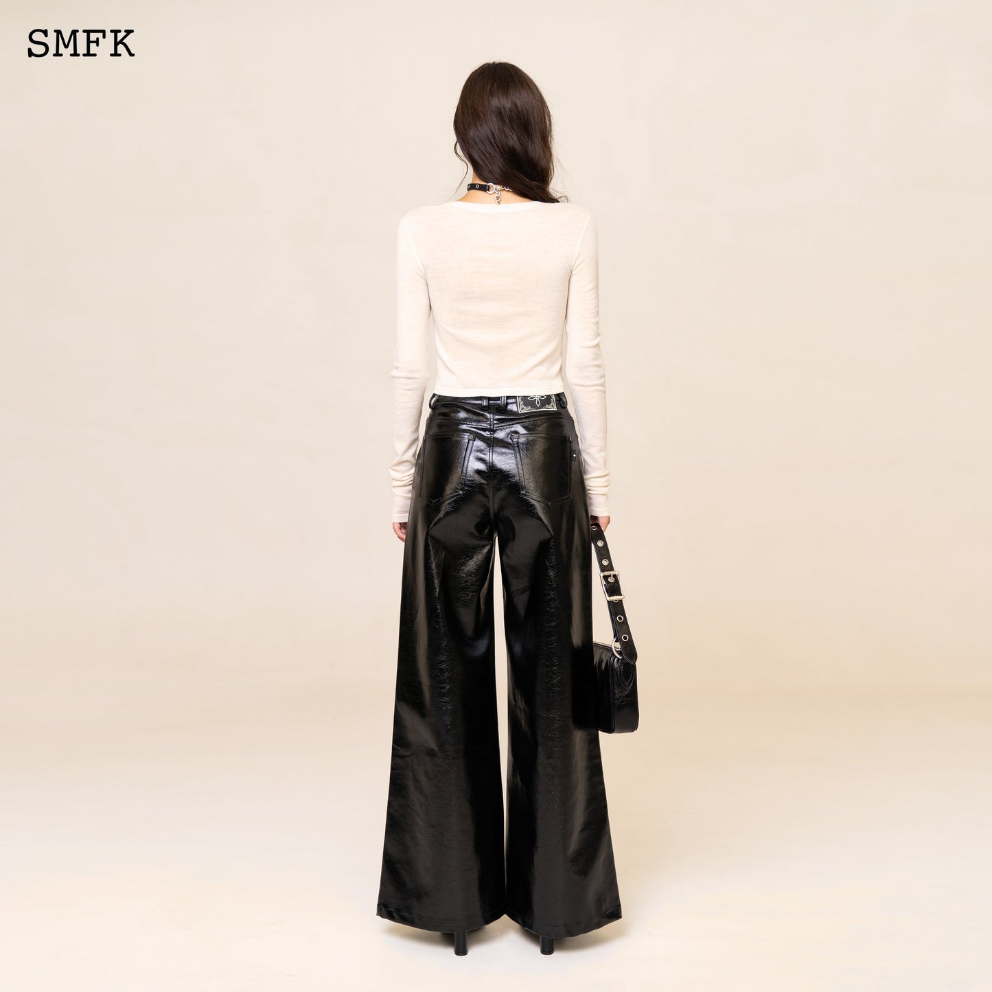 SMFK WildWorld Loose Leather Trousers