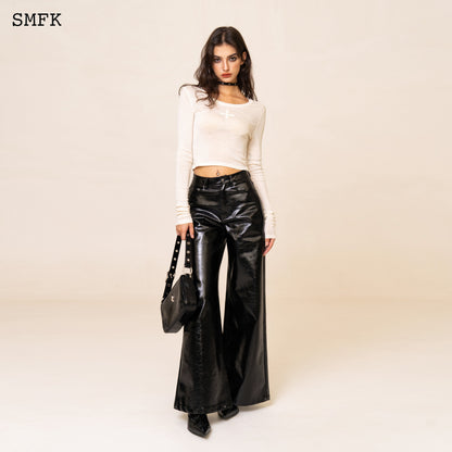 SMFK WildWorld Loose Leather Trousers