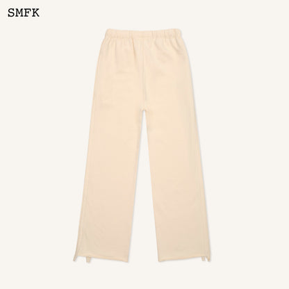 SMFK WildWorld Cream Sweatpants Culottes