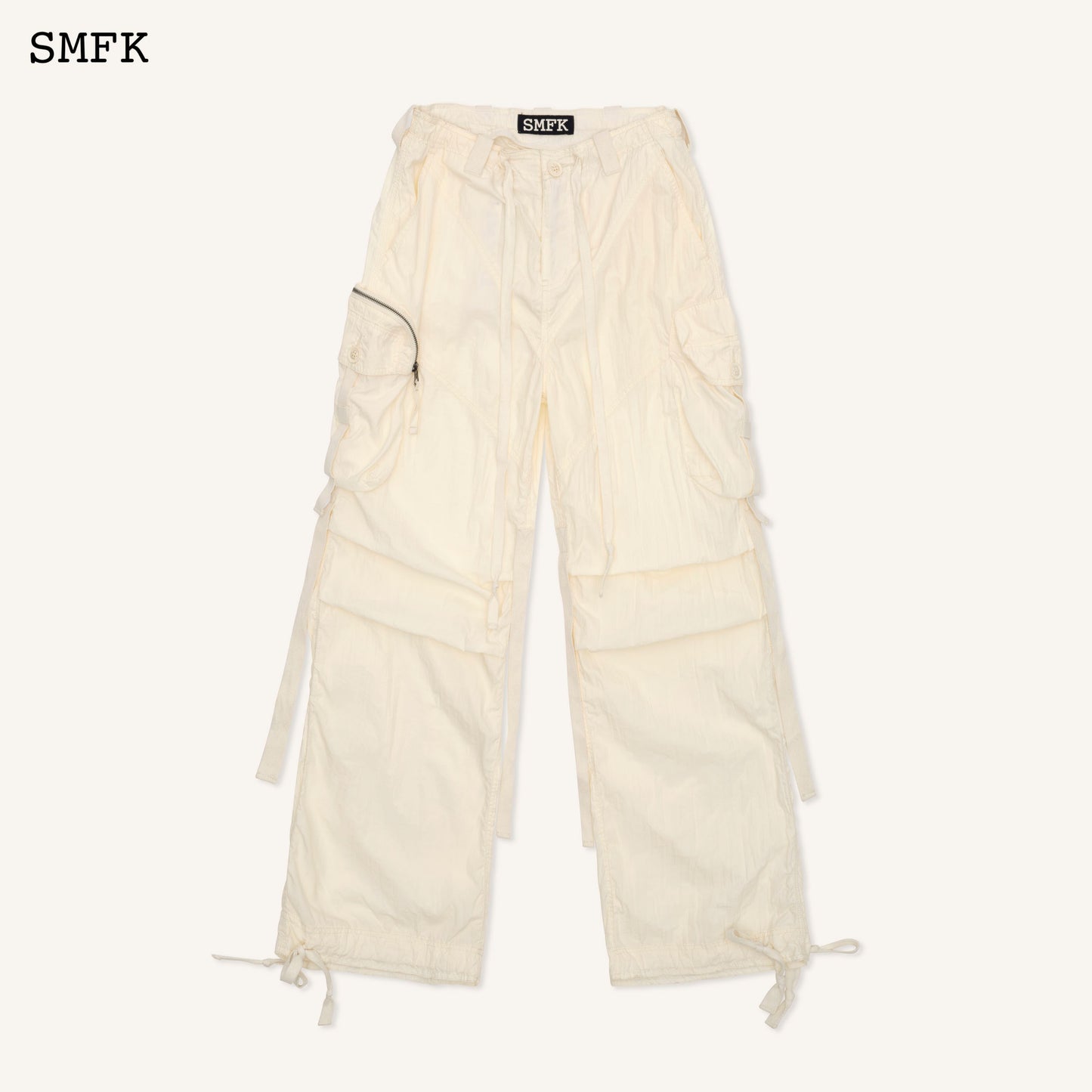 SMFK WildWorld Vintage Cream Paratrooper Pants