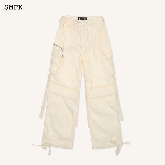 SMFK WildWorld Vintage Cream Paratrooper Pants