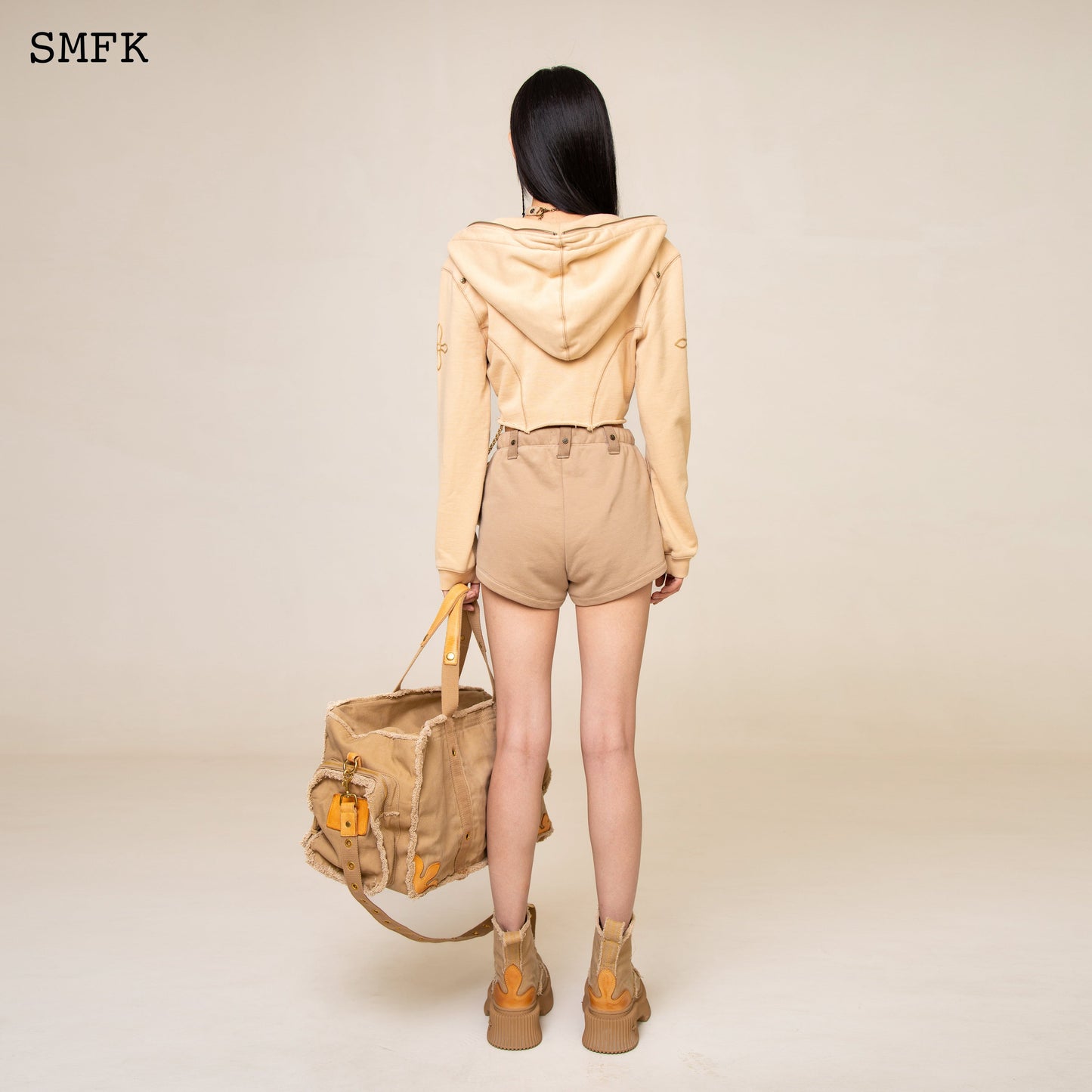 SMFK WildWorld Adventure Camping Shorts In Wheat