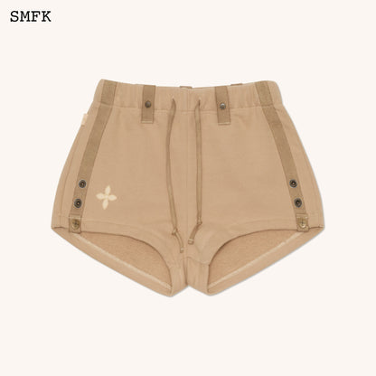 SMFK WildWorld Adventure Camping Shorts In Wheat