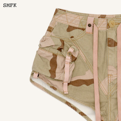 SMFK WildWorld Desert Camouflage Paratrooper Shorts