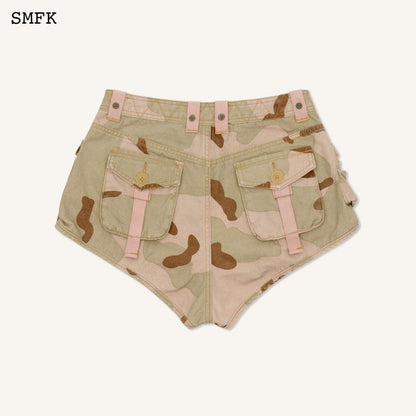 SMFK WildWorld Desert Camouflage Paratrooper Shorts