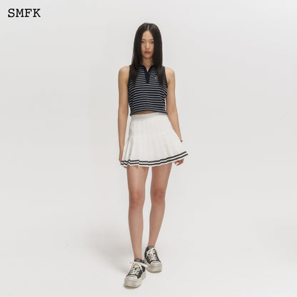 SMFK Wilderness Black Stripe Polo Vest