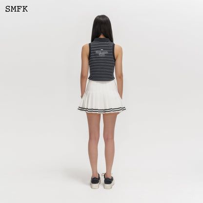 SMFK Wilderness Black Stripe Polo Vest