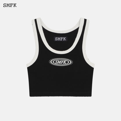 SMFK Compass Black And White Sport Vest