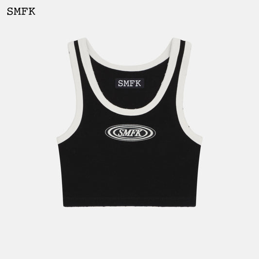 SMFK Compass Black And White Sport Vest