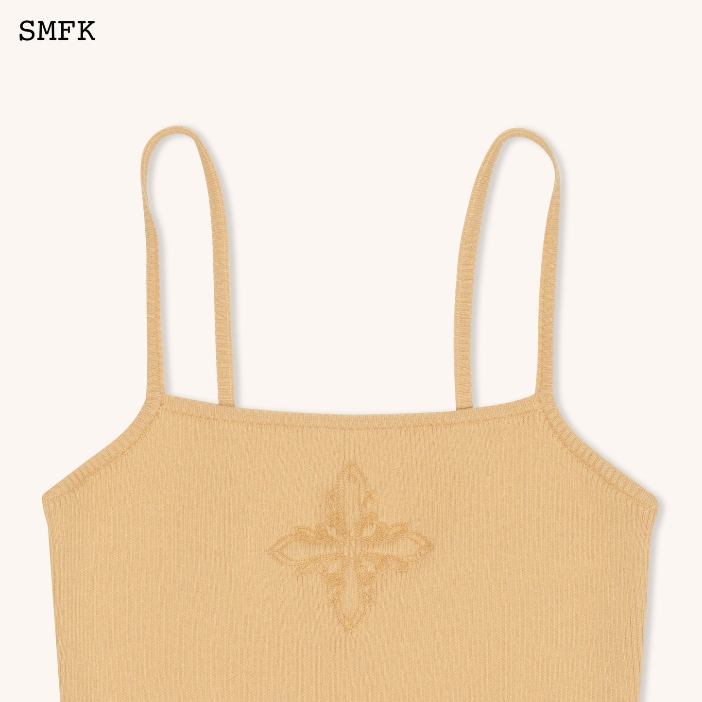 SMFK WildWorld Cross Knitted Crop Top