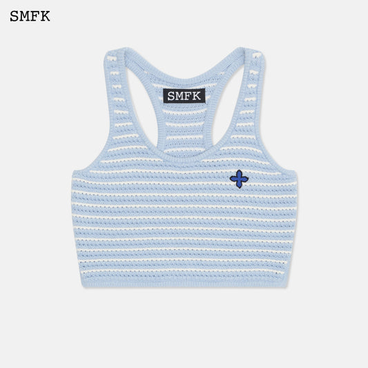 SMFK Compass Blue Stripe Vest