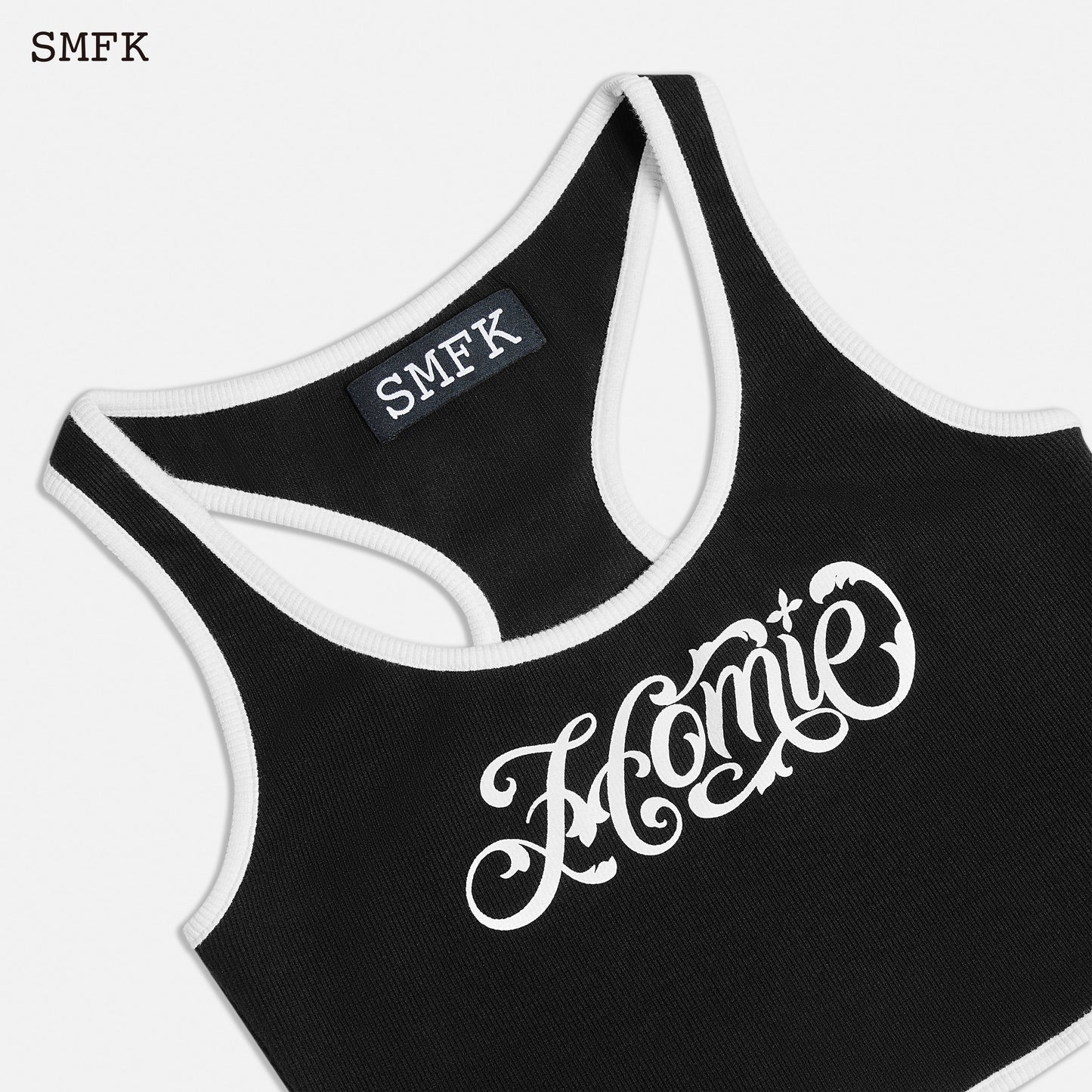 SMFK Compass Cross Retro Sports Undershirt Midnight Black - Fixxshop