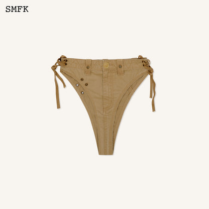 SMFK WildWorld Stray Workwear Style Bikini Wheat