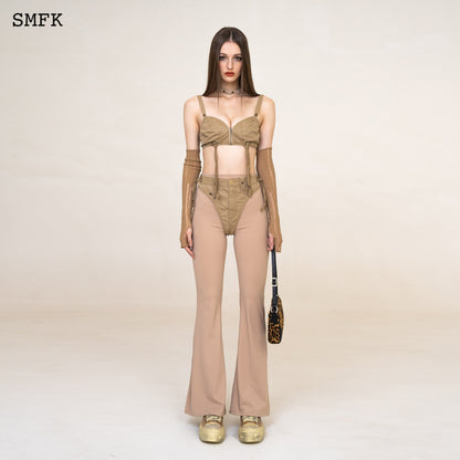 SMFK WildWorld Stray Workwear Style Bikini Wheat