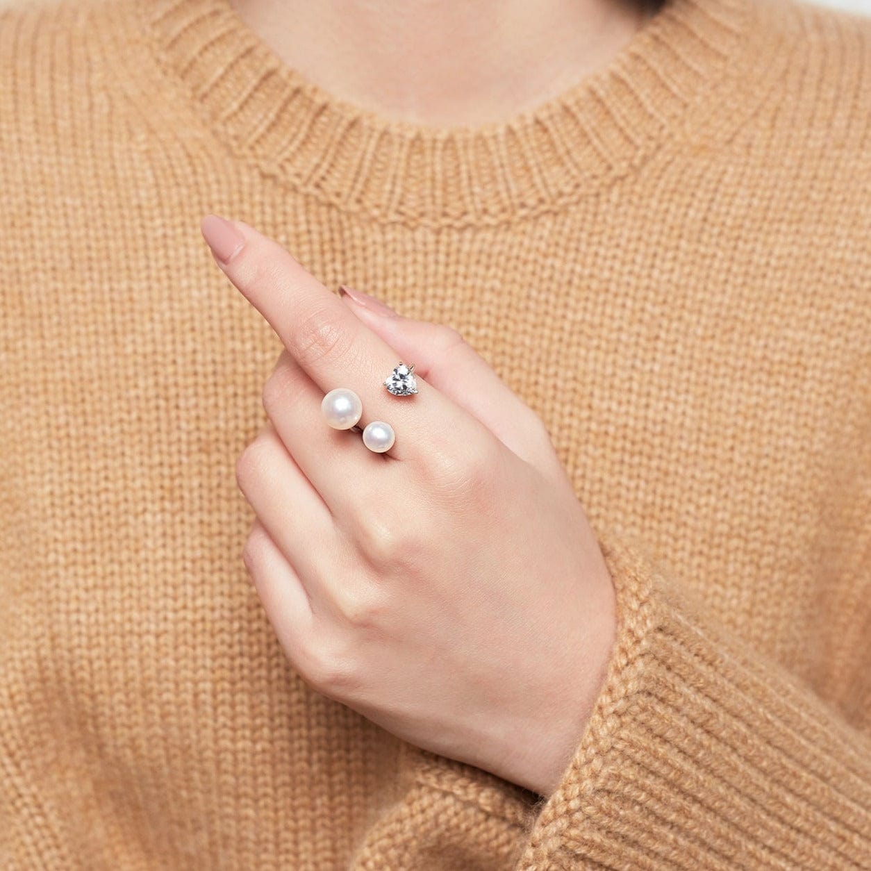 Abyb Charming Dewdrop Ring - Fixxshop