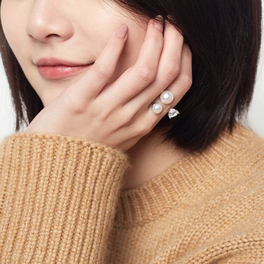 Abyb Charming Dewdrop Ring - Fixxshop