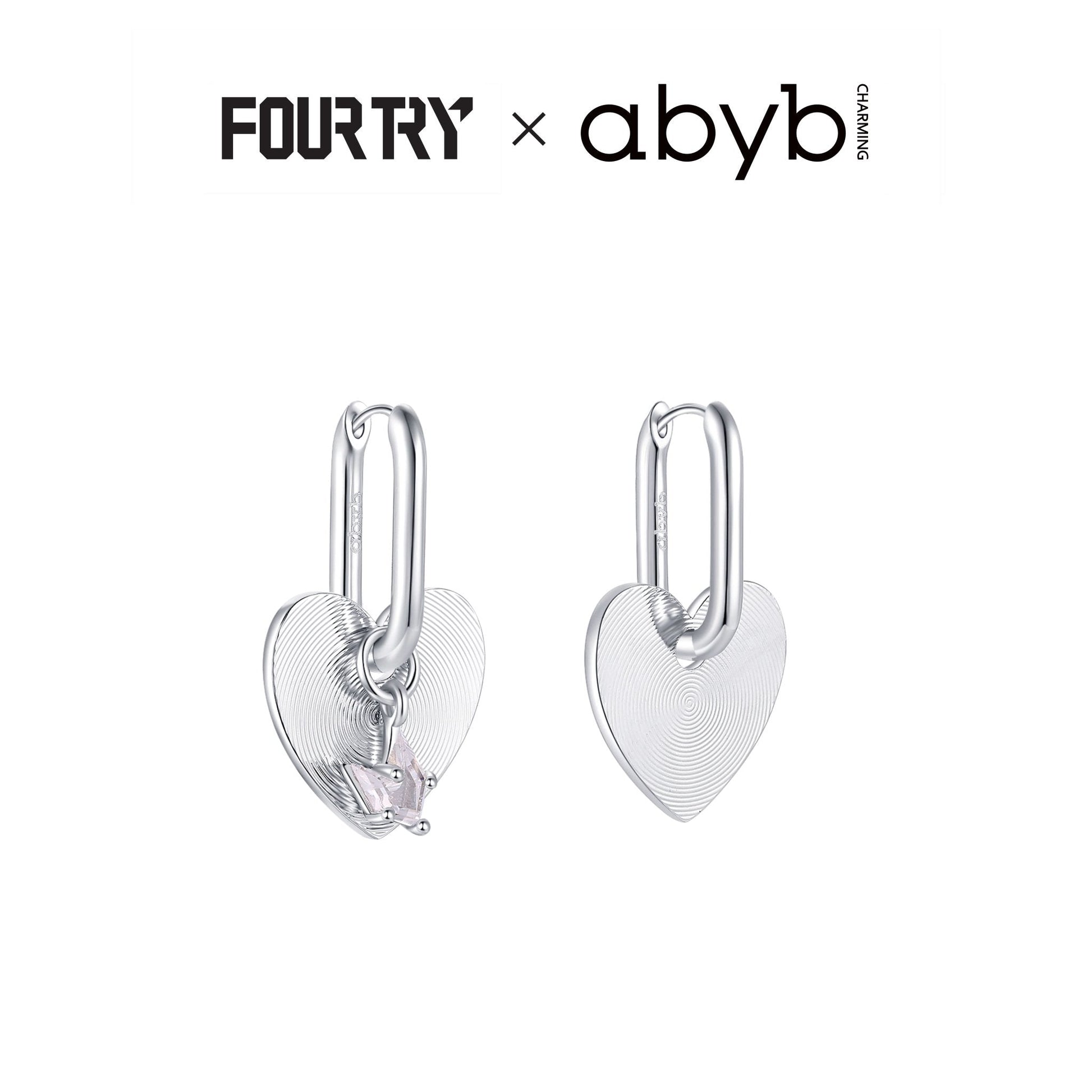 Abyb Charming Heartstrings Earrings - Fixxshop