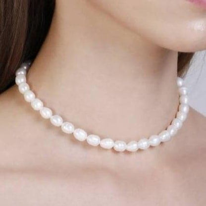 Abyb Charming M&M Pearl Choker - Fixxshop