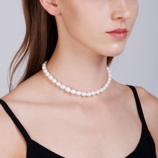 Abyb Charming M&M Pearl Choker - Fixxshop