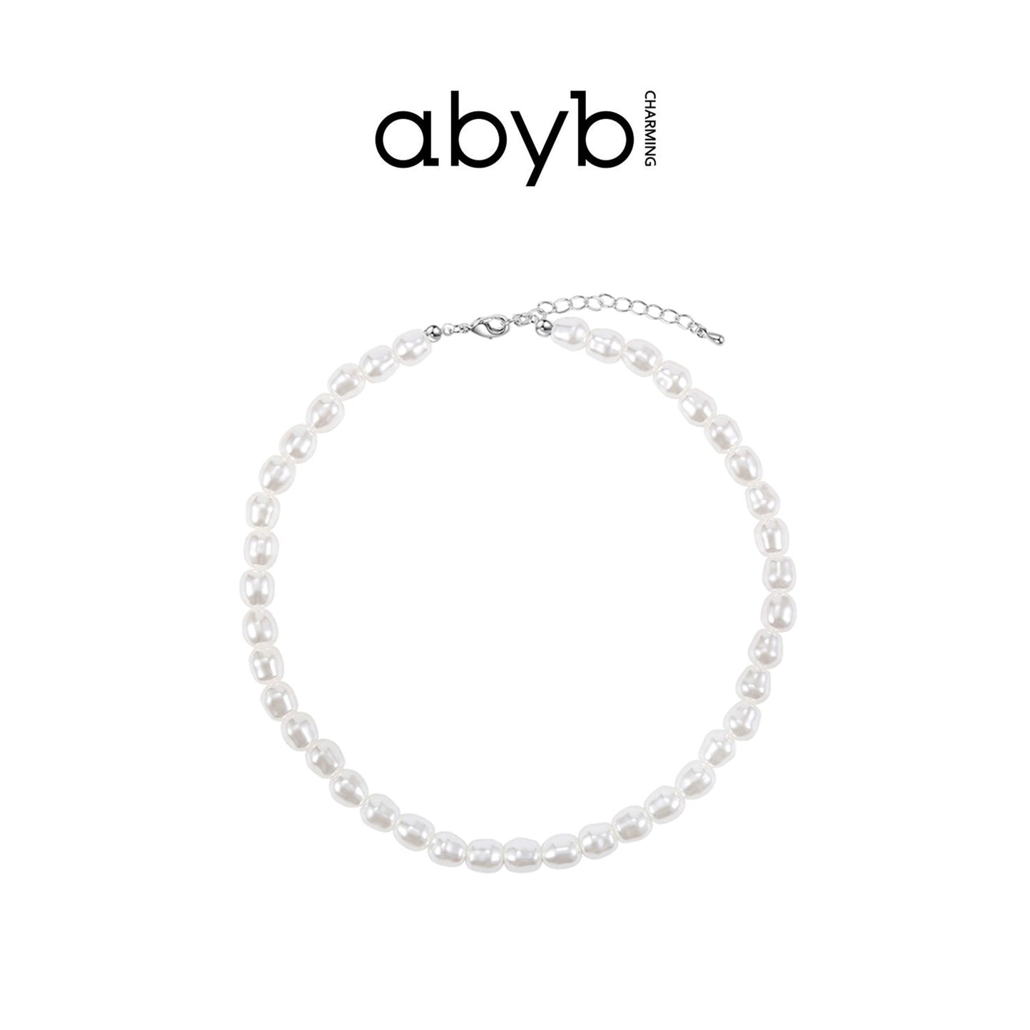 Abyb Charming M&M Pearl Choker - Fixxshop