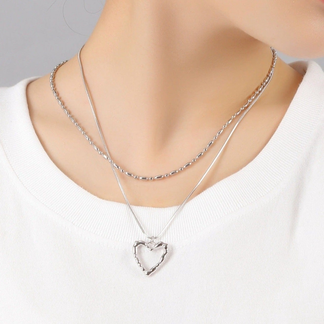 Abyb Charming The Art of Love Necklace - Fixxshop