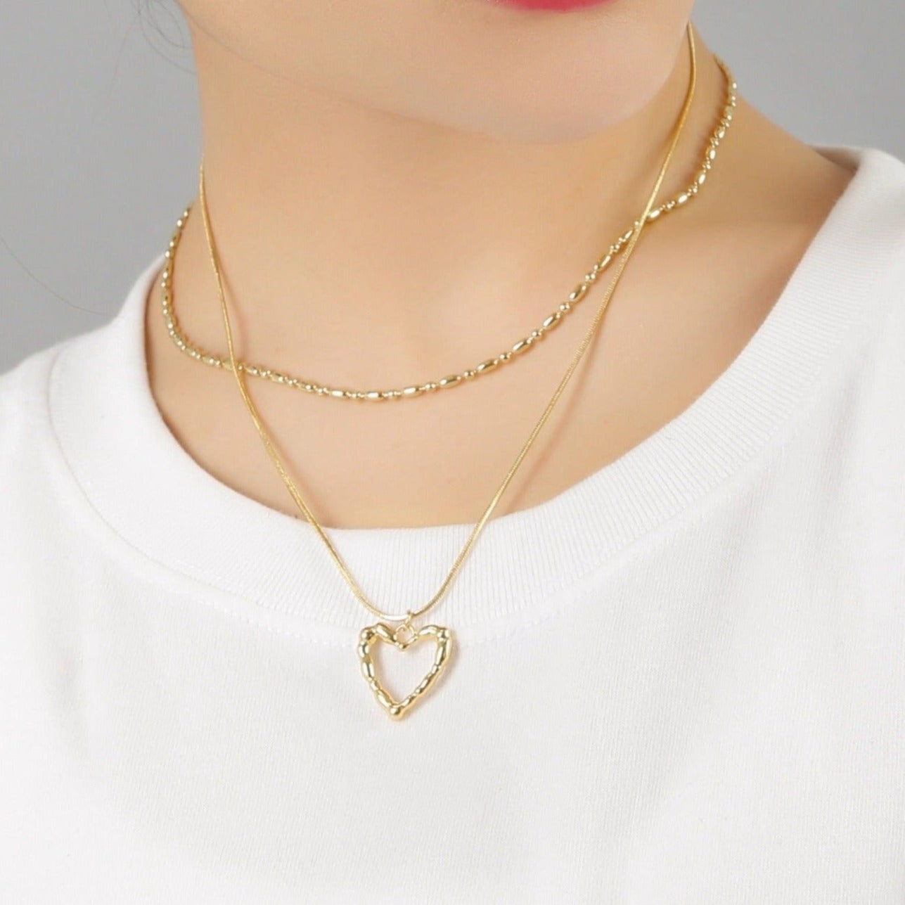 Abyb Charming The Art of Love Necklace - Fixxshop