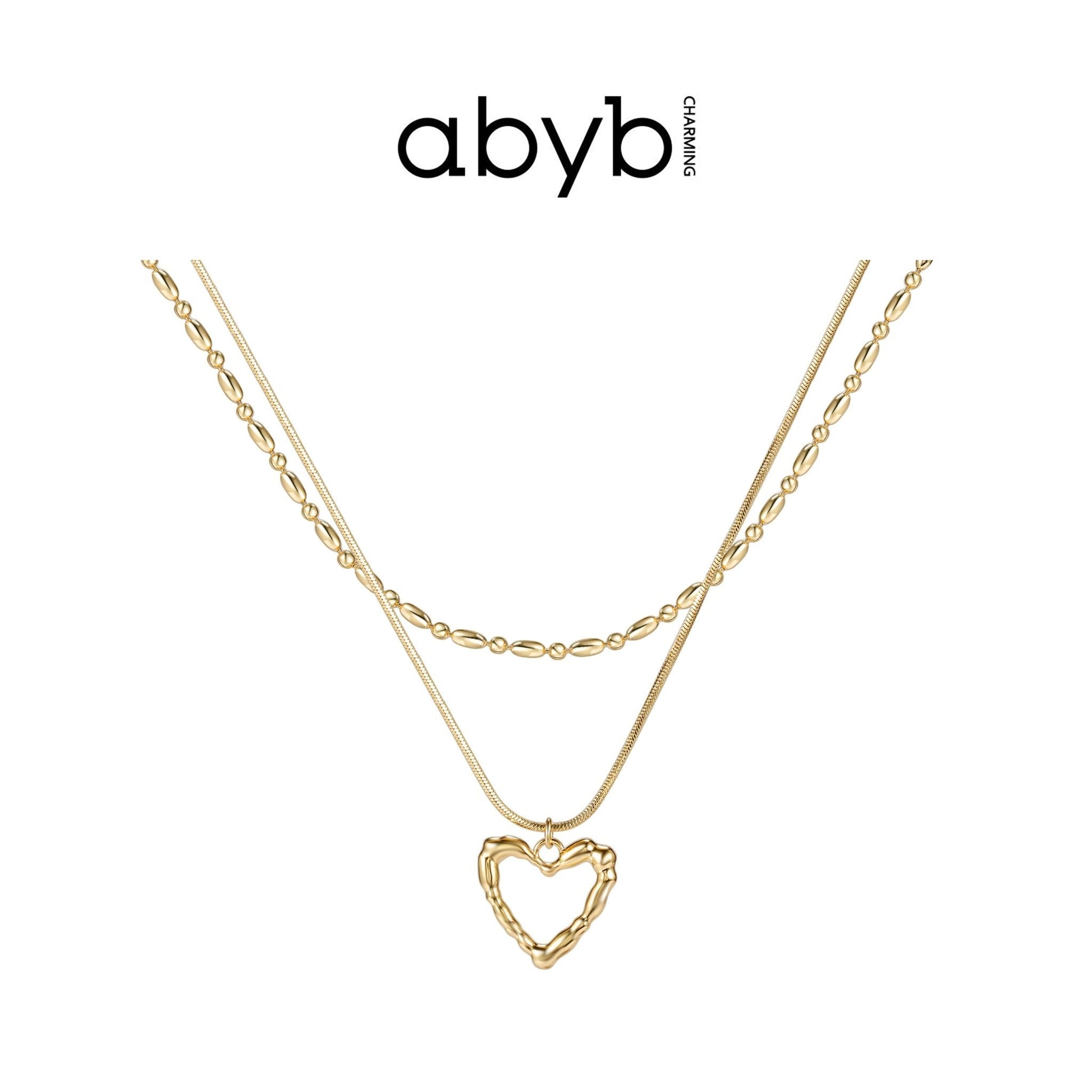 Abyb Charming The Art of Love Necklace - Fixxshop