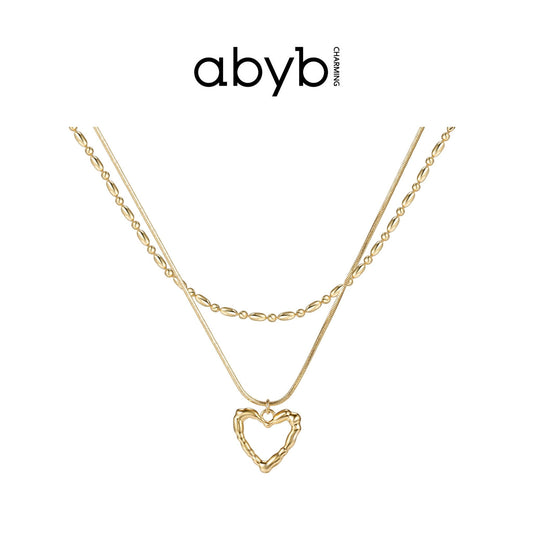 Abyb Charming The Art of Love Necklace - Fixxshop
