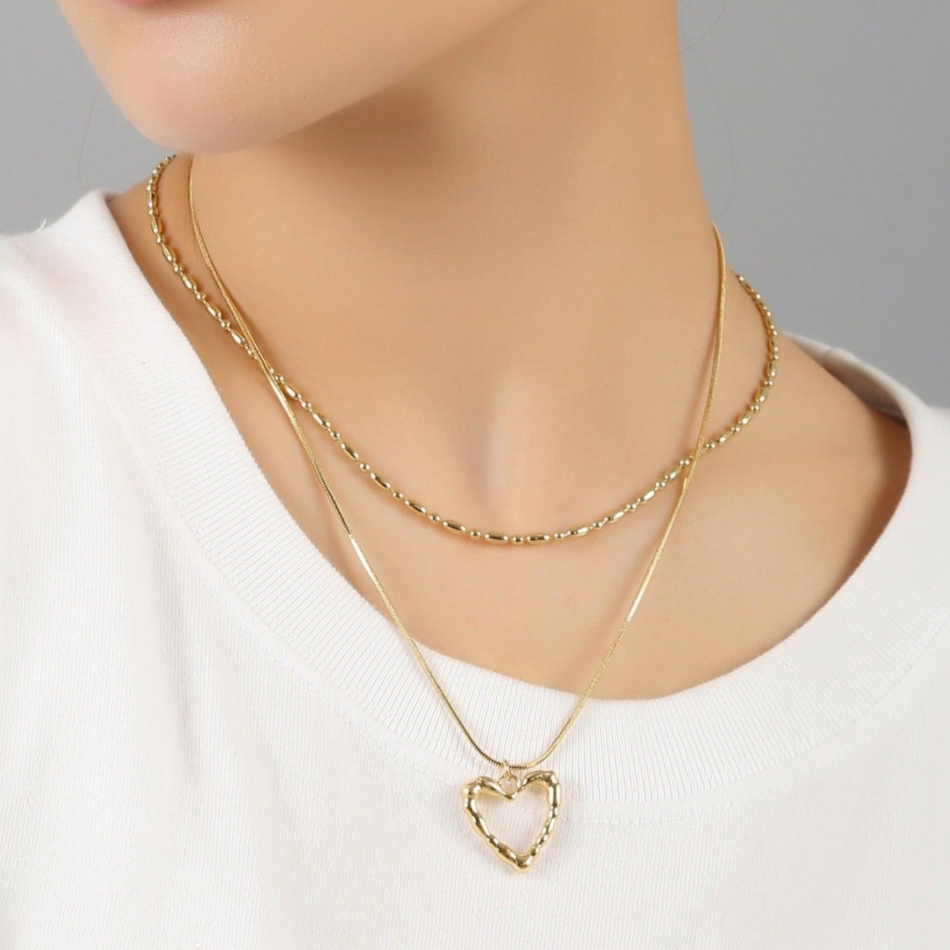 Abyb Charming The Art of Love Necklace - Fixxshop