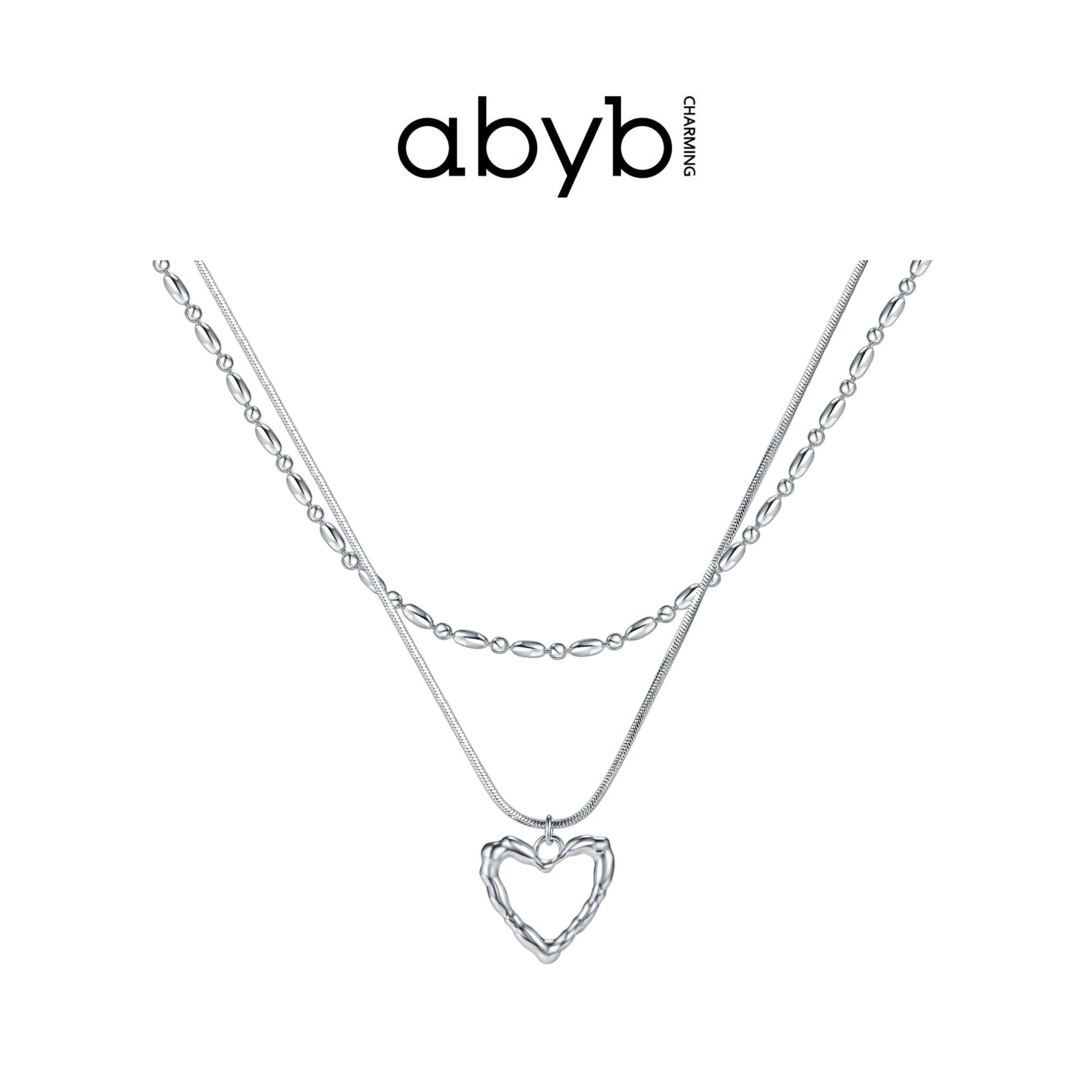 Abyb Charming The Art of Love Necklace - Fixxshop