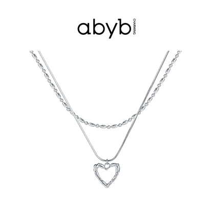 Abyb Charming The Art of Love Necklace - Fixxshop