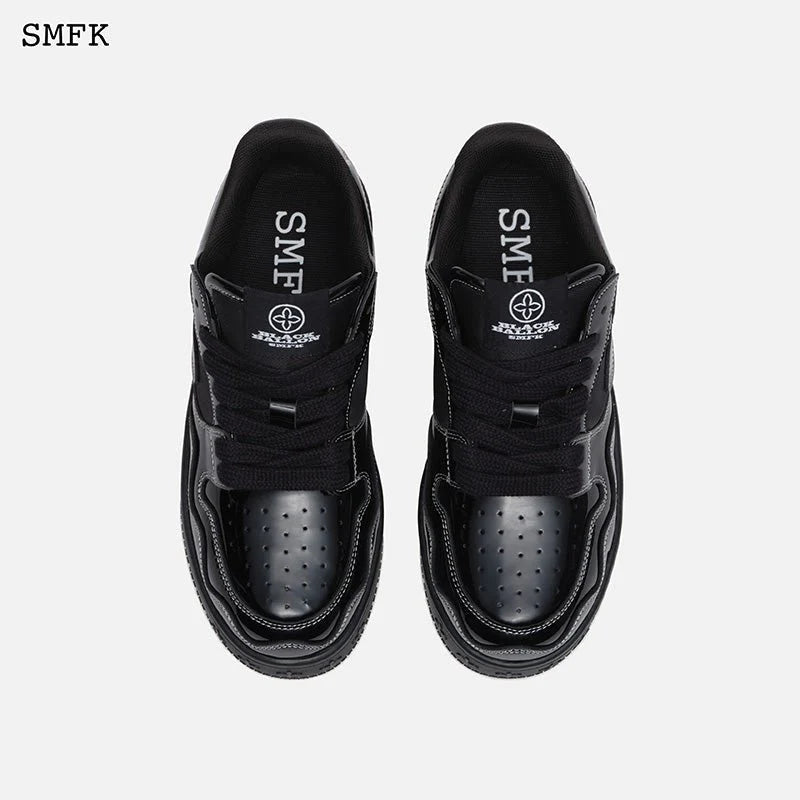 SMFK Black Balloon Skate Shoes