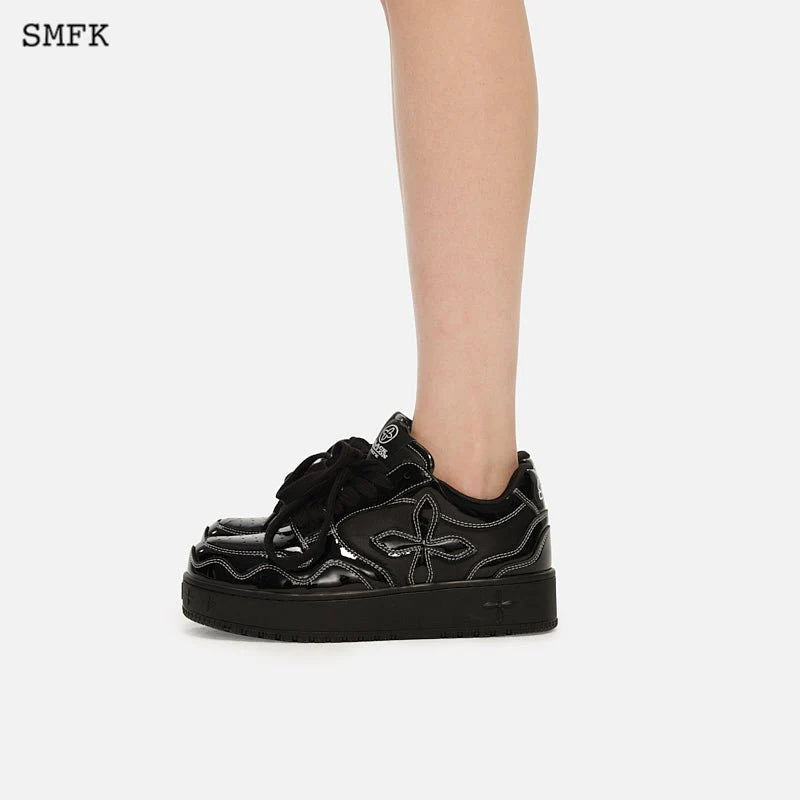 SMFK Black Balloon Skate Shoes