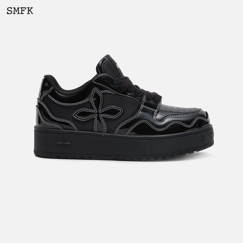 SMFK Black Balloon Skate Shoes