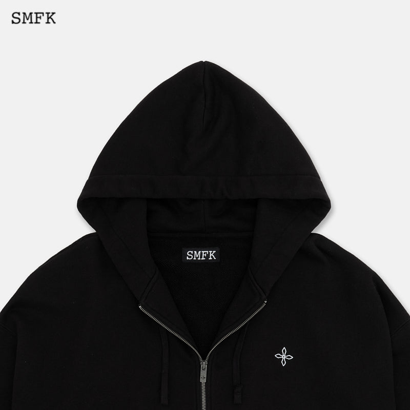 SMFK Black Night Compass Campus Wide Hoodie – Fixxshop