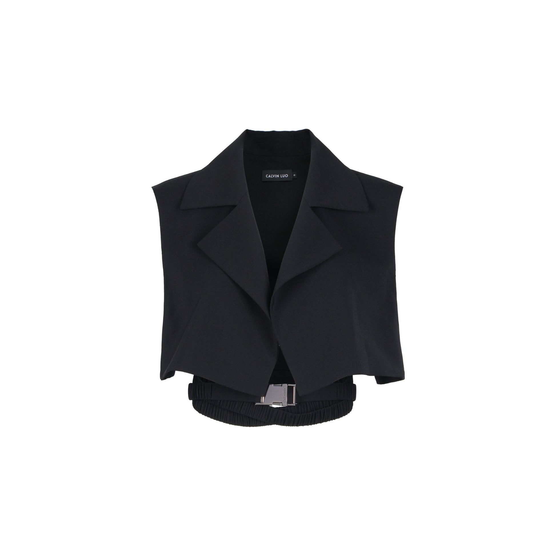 CALVIN LUO Black Tactical Belt Vest | MADA IN CHINA