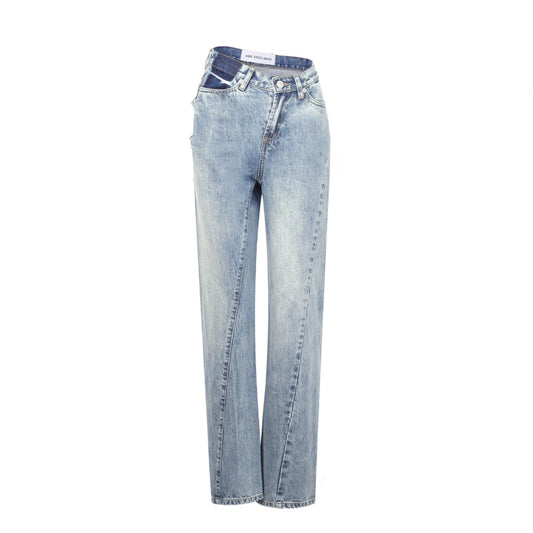 Ann Andelman Blue Twisted Jeans